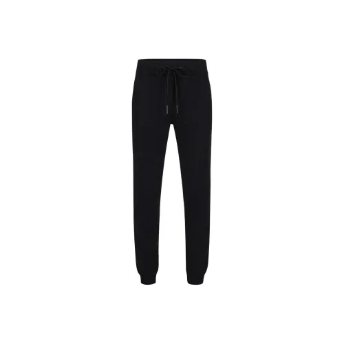 Iceberg Logo Patch Drawstring Elastic Waist Pants