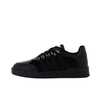 MOSCHINO Streetball Low Top Skateboard Shoes Men's Black