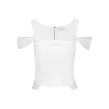 Miaou RENATA CORSET Tank Tops Women's White