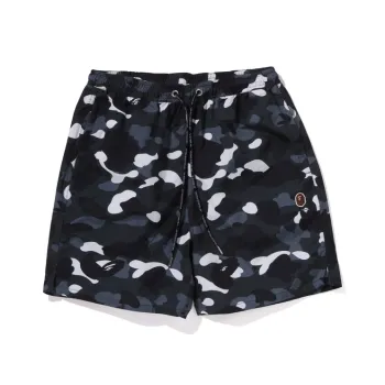 A BATHING APE City Camo Ape Head One Point Beach Shorts