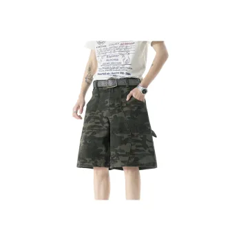 PAINT STAIN Denim Shorts Unisex