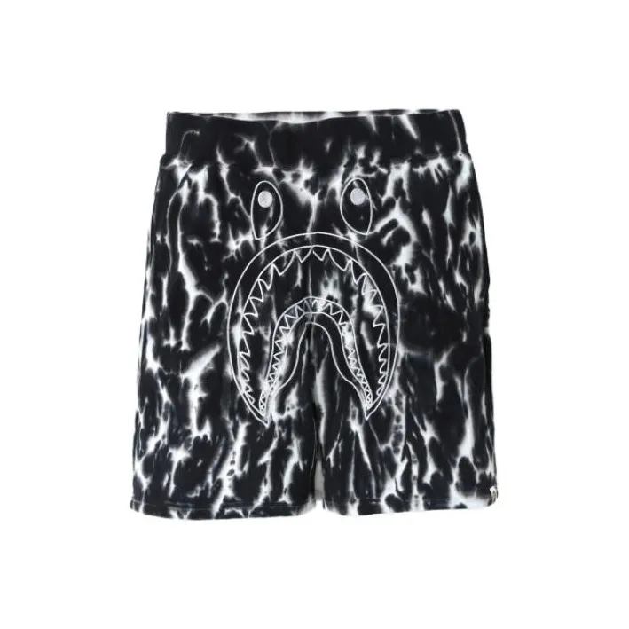 Bape Tie Dye Shark Sweat SS19 Shorts-3