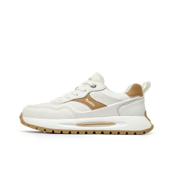 Haobin Low Top Casual Shoes Unisex Beige
