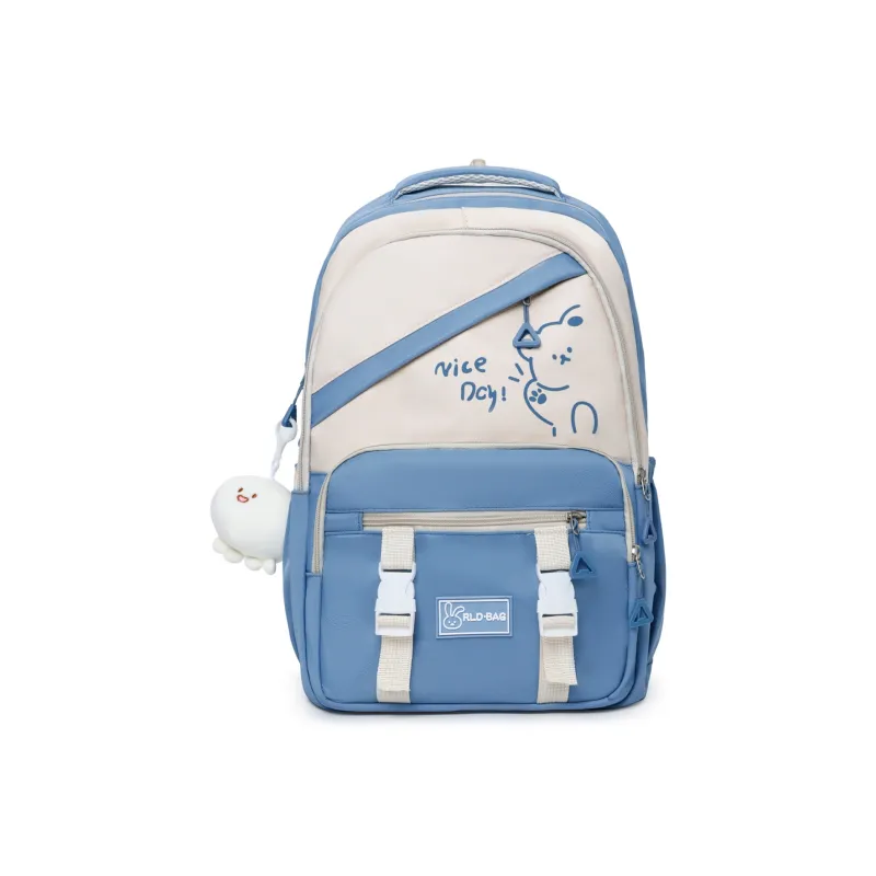 SUN EARTH &U Nylon Backpack Unisex Multicolor-3