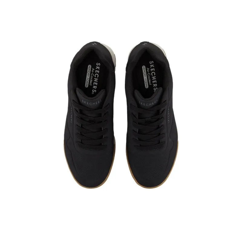 Skechers ZINGER Low Top Casual Shoes Men's Black-2