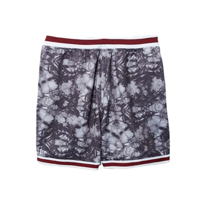 New Era Basketball Shorts Unisex Gray-0