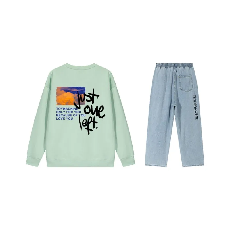 Toy Machine Sweatshirt Sets Unisex-11