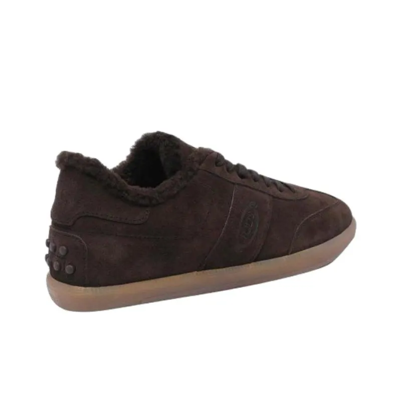 TOD'S Tabs Almond Toe Lace Up Sneakers-3
