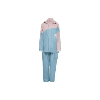 RAINFREEM Polyester Multicolor Raincoat Set