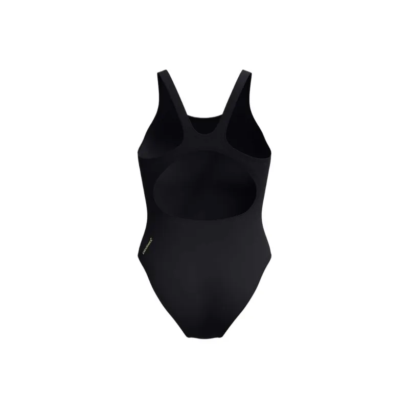 Speedo One piece Swimsuit Women's Black/Yellow-1
