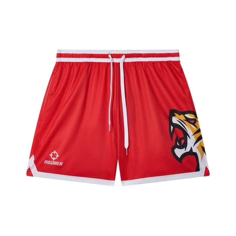 RIGORER Knitted Fabric Knee Length Shorts Unisex-19