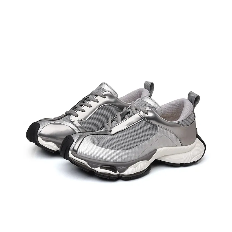 Romon Breathable Low Top Chunky Sneakers Men's-1
