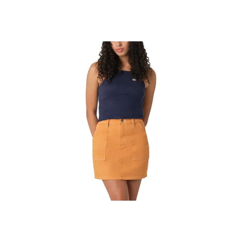 Dickies Tank Tops Women's Blue-0
