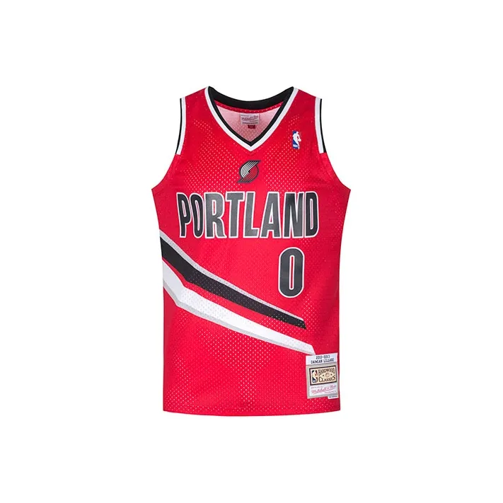 Mitchell & Ness Basketball Jerseys Unisex Red-0