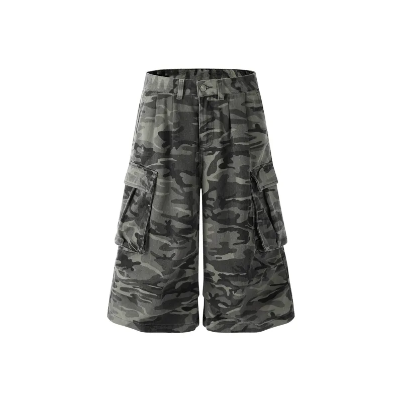 GBXM Cargo Shorts Unisex Camouflage-0
