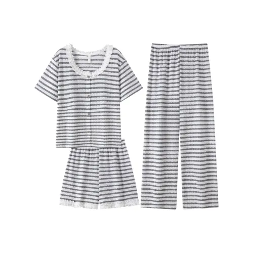 XIAFENYAN Pajama Set Women's Gray