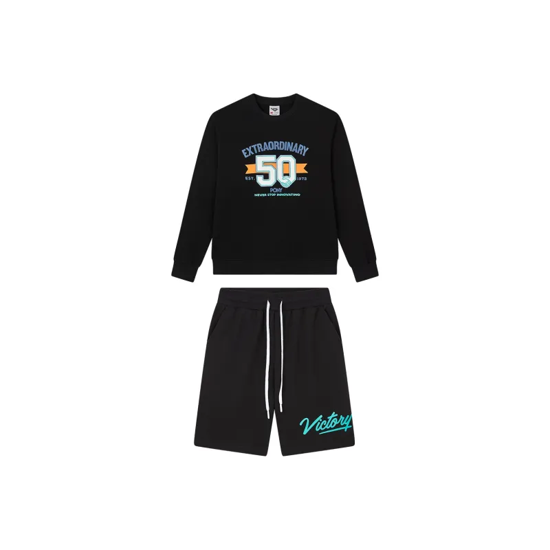 Pony Sweatshirt Sets Unisex-0