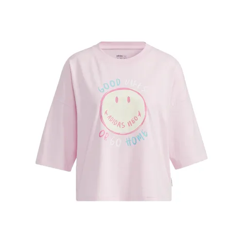 Adidas Neo T Shirt Women's Pink