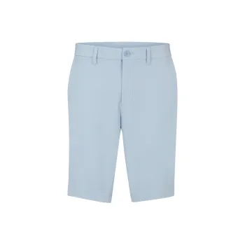 HUGO BOSS Slim-Fit Shorts In Easy-Iron Four-Way Stretch Fabric Casual Shorts Men's Blue
