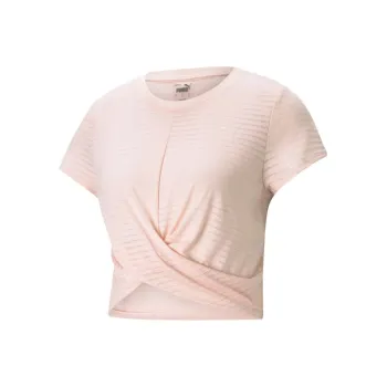 PUMA Crop Tops Women's Light Pink