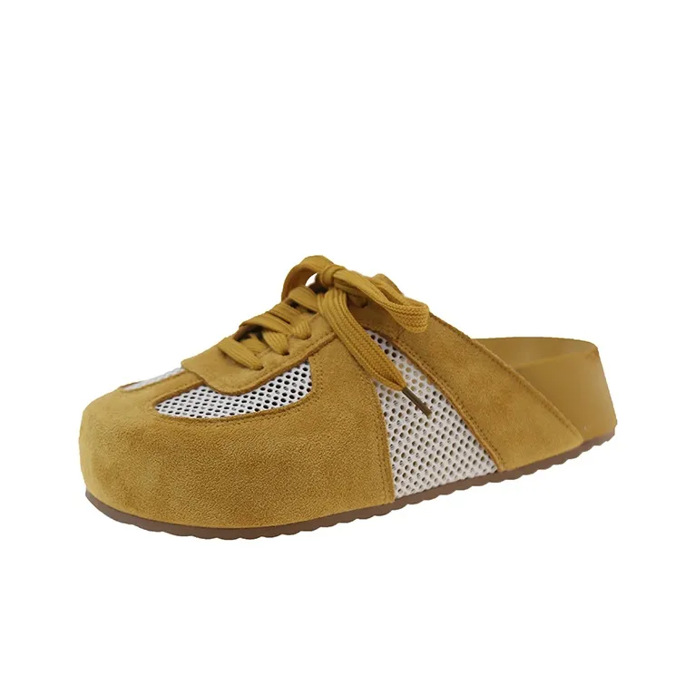 VAEL Rubber Sole Odor Resistant Abrasion Resistant Slip Resistant Antibacterial Closed Toe Slippers Women's-5