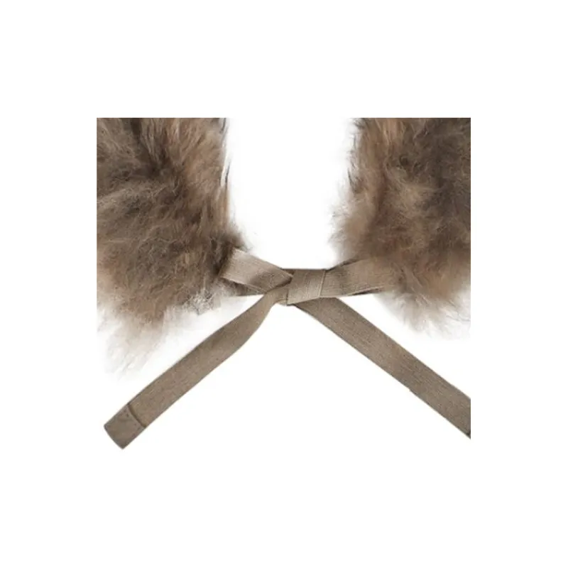 MaxMara Sheepskin Scarves Women's Camel-1
