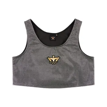 BOY BY BOY Tank Tops Women's Silver