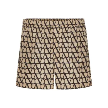 Valentino Monogram Swim Shorts
