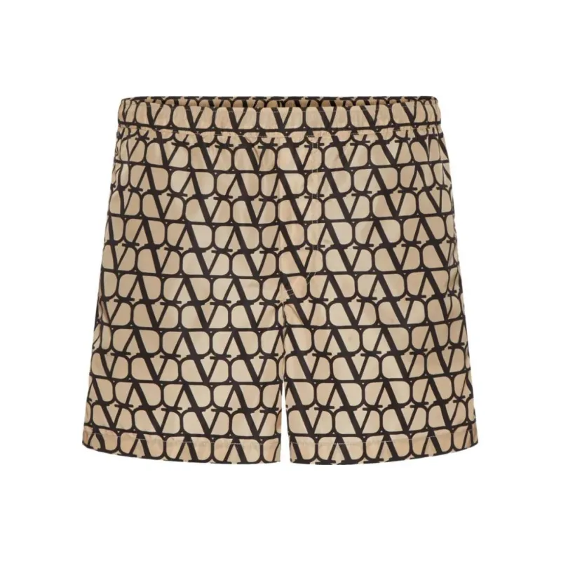 Valentino Monogram Swim Shorts-0