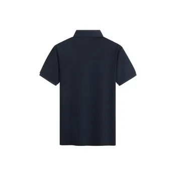 Dance With Wolves Polo Shirt Men's Navy Blue