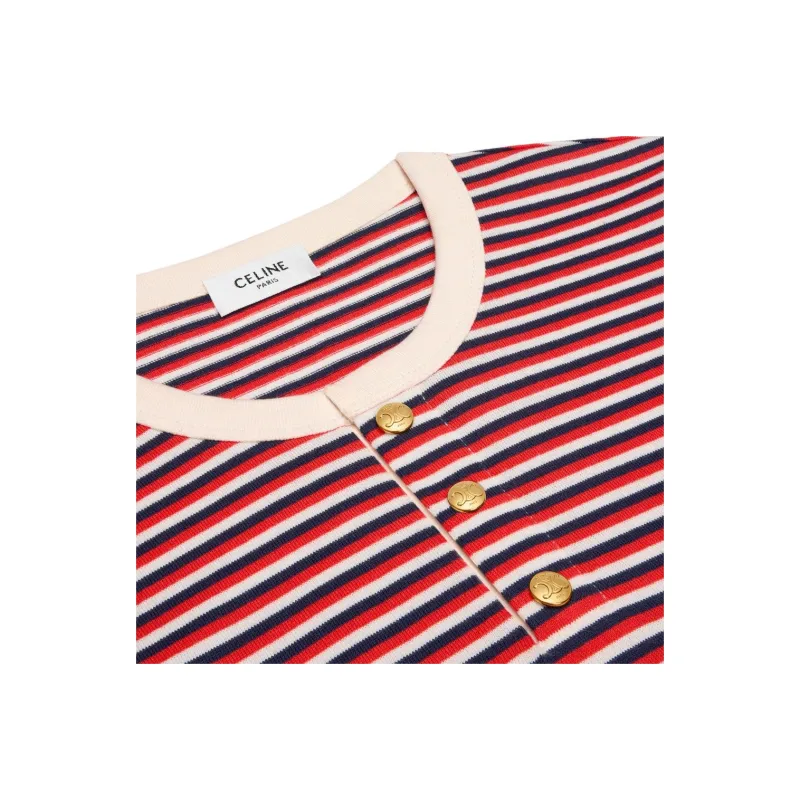 CELINE SS25 Regular T Shirt Women's Red-2