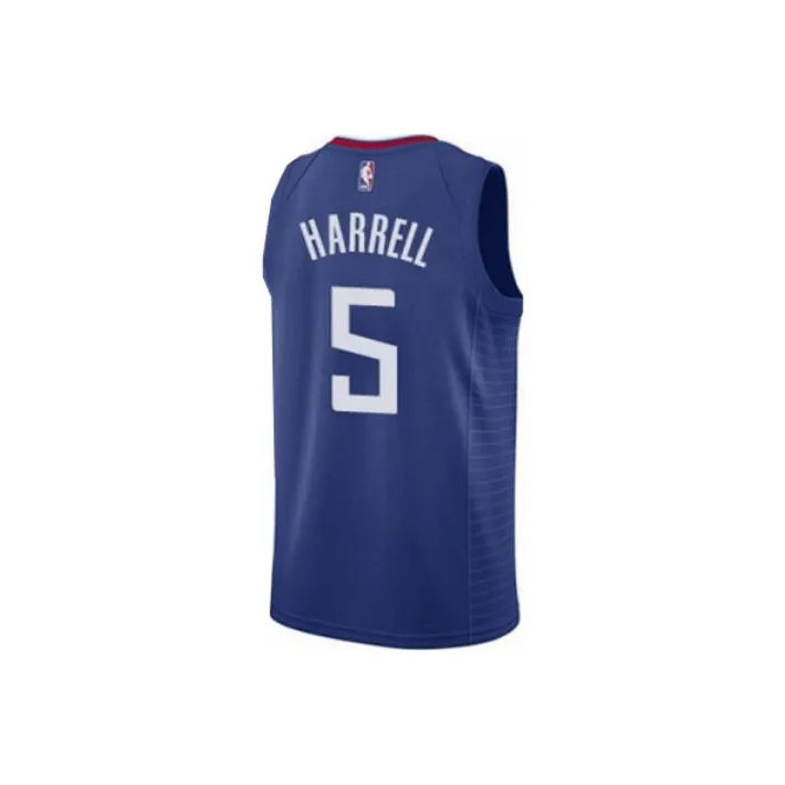 Nike X NBA Basketball Jerseys Men Blue-0