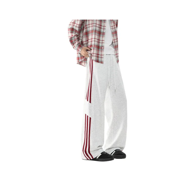 T-IRA Casual Pants Unisex Mauve-5