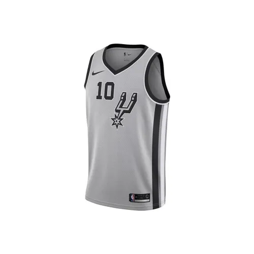 Nike x NBA Basketball Jerseys SW Fan Edition 19 20 Season San Antonio Spurs DeRozan Size 10 Men's Gray
