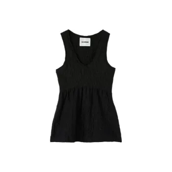 JIL SANDER Tank Tops Women's Black