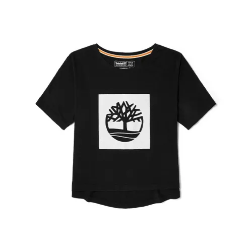 Timberland Crop Tops Women's Black