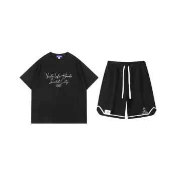 Unite Life HOODS Casual Sportswear Unisex Black