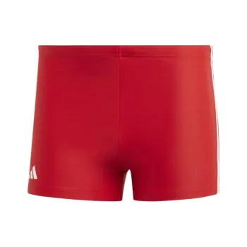 Adidas CLASSIC 3-STRIPES SWIM BOXERS Swimming Shorts Men's Excellent Crimson / White