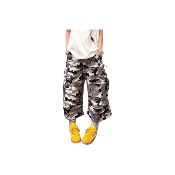 Weles Denim Shorts Unisex Camouflage
