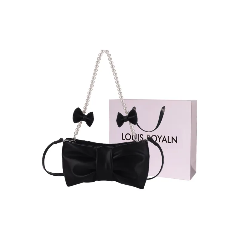 LOUIS ROYALN Pu Shoulder Bag, Crossbody Bag Regular Women's Moon White/Rouge Pink/Black-9