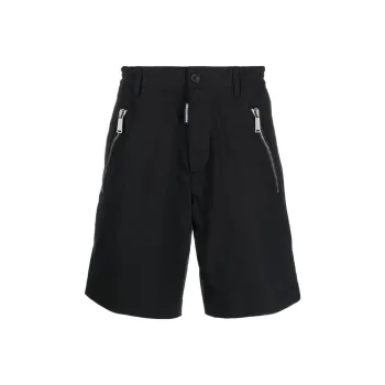 DSQUARED 2 Icon Printed Knee Length Shorts