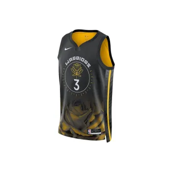 Nike x NBA Basketball Jerseys Unisex Black Gold