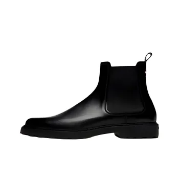 BALLY Ankle Length Chelsea Boots Men's Black