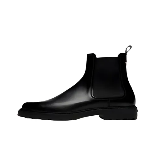 BALLY Ankle Length Chelsea Boots Men's Black