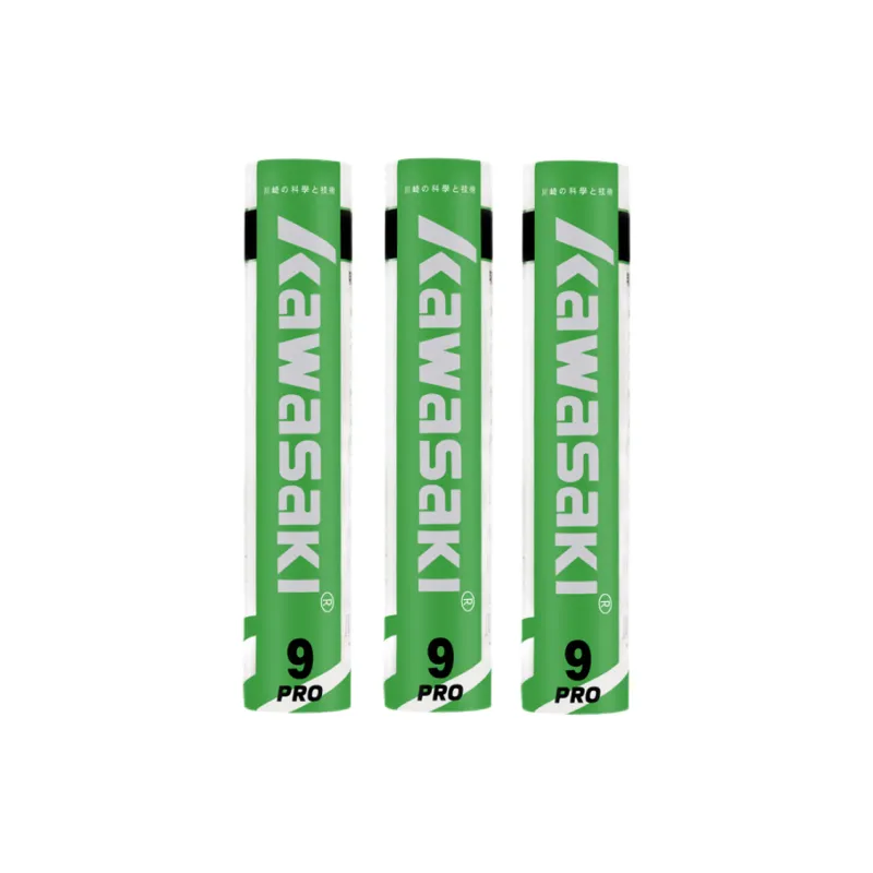 Kawasaki Training Size 9pro 10 Pack Goose Feather Shuttlecocks-7