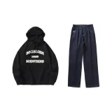 Clothing Sets (Black+Dark Blue)