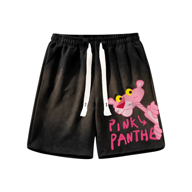 PINK PANTHER Casual Shorts Unisex-4