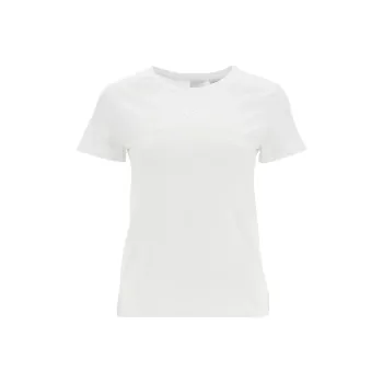 PINKO Logo Embroidered Crewneck T Shirt