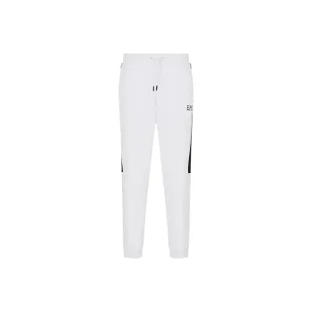 EMPORIO ARMANI EA7 SS24 Casual Pants Men's White