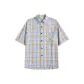 [8851 Short-Sleeved]Yellow Plaid